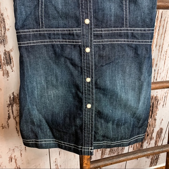 Rock 47 Girls Denim Dress Size: Small - Picture 7 of 9